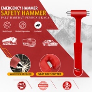 Emergency Safety Hammer 3 IN 1 Car Glass Breaker Hammer