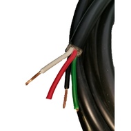 Royal Cord 2.0mm 4C (AWG 14/4) Pre cut Phelps Dodge Royal Cord 2.0mm 4 Core Power Cable 2.0mm 4C