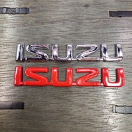 ISUZU Logo Attached To The Rear Size 14.5 2.5 Cm. Available In Two Colors
