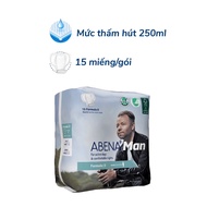 (15 pieces) Abena Formula Mens Sanitary Pads imported from Denmark