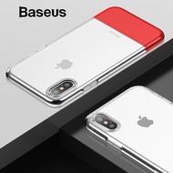 Baseus PC + TPU Hybrid Case For iPhone Xs Fashion Transparent Silicone Case For iPhone Xs Xs Max XR