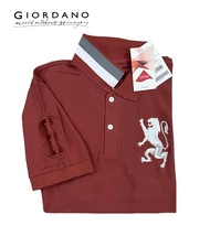 LIMITED EDITION !!! GIORDANO 3D LION | POLO shirt pria PREMIUM ELEGAN lengan pendek | Kos kerah pria