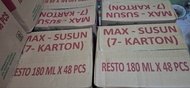 1 Dus Minyak Goreng Resto 180 ml Isi 48 Pcs