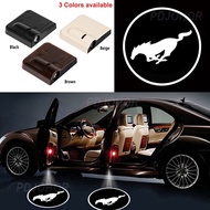 2 Pcs 3D wireless welcome light Car Door LED Welcome Laser Projector Logo Ghost Shadow Light Lamp Fit For Ford Mustang