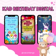 Kad Birthday Digital