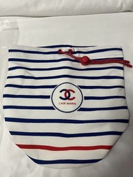 Chanel L'Air Marin 束口袋 化妝品贈品小袋