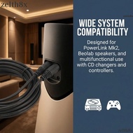 ZELTH Big DIN Adapter Cable, 3 Meters / 9.8ft Plug-and-Play 8 Pin Male to Female, Durable Speaker Ex