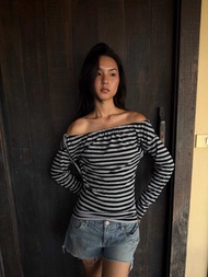 SLEEPY MURPHY | SAMMY DRAWSTRING TOP