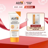 Kem chống nắng nâng tông sáng da Alifa Sun Block Brightening Up SPF50+ PA+++ 50g