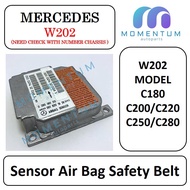 MERCEDES-BENZ Sensor Air Bag Safety Belt C180 C200 C220 C250 C280 W202