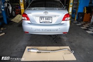 ท่อไอเสีย ชุดท่อตรงรุ่น Toyota Vios ปี 2007 ถึง 2012 งาน JTC