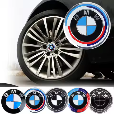 4Pcs 56/68mm Car Wheel Center Hub Caps Wheel Cover For BMW M M3 M5 E46 E60 E90 E34 E39 E53 E87 M3 M5