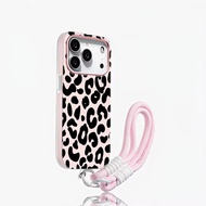 Black and White Leopard Tail Set Redmi Case A7 Pro 15C 15 Note 14 14C 13X 13C 13 Case