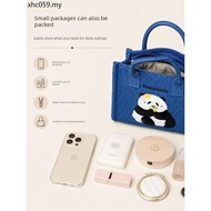Chengdu Panda Denim Bag Flower Cultural Creative Female Bag Tourist Souvenir Small Bag Design Tote B