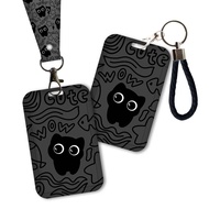 CAT NAMETAG CAT CARD HOLDER PHOTOCARD PHOTO CARD CAHOL ID CARD HOLDER