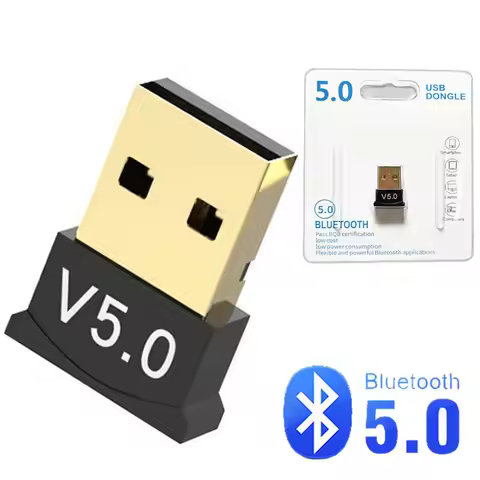 USB Bluetooth 5.0 Adapter Transmitter Bluetooth Receiver Audio Bluetooth Dongle Wireless USB Adapter