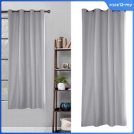 [RazecaMY] Waterproof Window Curtain Patio Outdoor Drape Pavilion Porch Yard Cabana