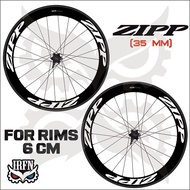 Rims Zipp Decal Sticker 404 Width 35 Mm