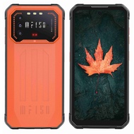 SmartPhonemall IIIF150 Air 1 Pro Rugged Phone, 6GB+128GB, IP68/IP69K Waterproof Dustproof Shockproof, Triple Back Cameras, Fingerprint Identification, 6.5 inch Android 12 MTK6765 Octa Core up to 2.3GHz, Network: 4G, NFC, OTG (Orange)