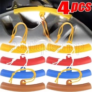 1/4PCS Car Wheel Guard Rim Protectors - Wheel Steel Rim Protector Cover - Auto Wheel Rim Protector -