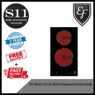 EF HB AV 231 A 30CM RADIANT DOMINO HOB *2 YEARS LOCAL WARRANTY