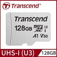 【Transcend 創見】128GB USD300S microSDXC UHS-I U3(V30/A1) 記憶卡