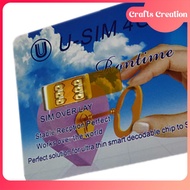 Crafts Creation U-SIM 4G PRO III UNLOCK Chip Nano Sim Card For XS Max iOS12