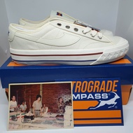 Sepatu Compass Retrograde Low Cream Size 40 41 Baru Bnib Original Compass