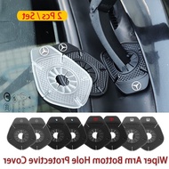 【In Stock】 2Pcs Car Windshield Wiper Arm Bottom Hole Protective Cover Silicone For Mercedes Bnez AMG