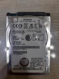 HITACHI 320GB 筆電用 7mm薄型 SATA 硬碟