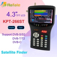 KPT-266ST DVB-S2 DVB-T2 DVB-C satellite Finder meter HD 4.3Inch Combo Satellite TV Receiver VF-8620 