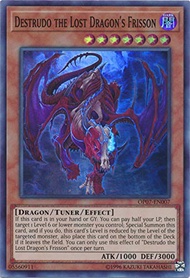 Yu-Gi-Oh! - Destrudo The Lost Dragon's Frisson - OP07-EN007 - Super Rare - Unlimited Edition - OTS T
