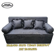 Sarung sofa bed Tebal 20cm No 1 2 3 4 / Cover Resleting kasur busa sofabed Inoac dan Royal