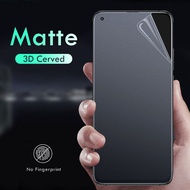 Matte Frosted White Film Soft Hydrogel For Xiaomi Mi 10T 9T Pro Redmi Note 9 9s 8 7 9A 9C 8A 7A Pro Pocophone F1 Poco X3 NFC F2 Pro Screen Protector