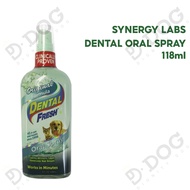 【 SYNERGY LABS 】 Pet Dental Fresh Water Additive Formula Dog & Cat Tartar Removal Caries Prevention 