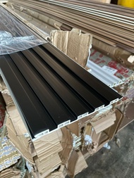 9mm wall Panel WPC 10 feet Panel wall decoration wainscoting / 9mm Fluted panel WPC panel waterproof