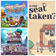 （Buy 2 Free 1）（3in1）Nintendo Switch 2/Switch 1 Digital Is This Seat Taken?， Discounty打骨折超市日記，Overcoo