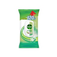 滴露 多用途家居消毒濕紙巾 (青蘋果味) 120片（9300701411947）【新舊包裝隨機】