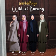 Widuri Kurung by Haurabelle Baju Raya 2023 Sedondon Ibu Anak Cey Crepe Ironless