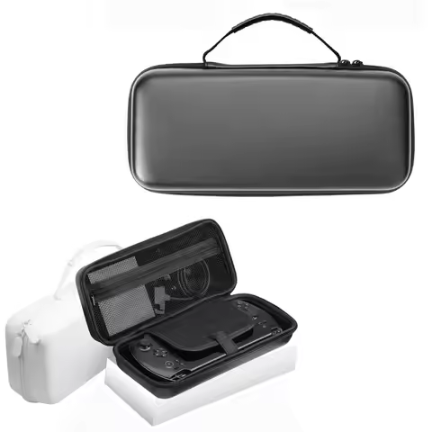 for GPD Win 5 Gaming Console PU Storage Case Win 5 Gaming Console Accessories Black White