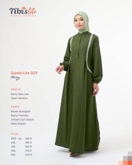 GAMIS NIBRAS LITE 025 / BAJU NIBRAS TERBARU / GAMIS BUSUI LONGDRESS GAMIS DAILY KEKINIAN 2025