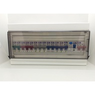 (13 MCB) MAXGUARD DB 17 Way 63A Complete Set With 63A MCB Main Switch