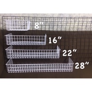 2pcs Hanging Open Basket on Screen Wire Mesh 8” / 16” / 22” / 28”