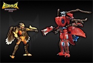 全新日版 TAKARA BEAST WARS BWVS-07 忠臣之對決 AIRAZOR VS INFERNO  TRANSFORMERS 變形金剛 野獸戰爭 飛羅剎 地獄火