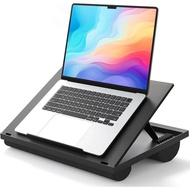 Adjustable Laptop Stand With 8 Angles - Dual Cushion Desk For Sofa, Bed, Car Or Work Table