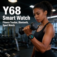 Smart digital wristwatch electronic Bluetooth fitness watch Men Y68 sport watch Women kids watches