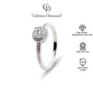 Nhẫn Kim Cương Moissanite 0.5 Carat Caterina Diamond Moments Ring DR035