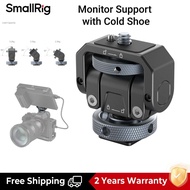 SmallRig Monitor Mount Lite พร้อมรองเท้าเย็นหมุนได้360 ° และเอียงได้180 ° สำหรับ Field Monitor LED F