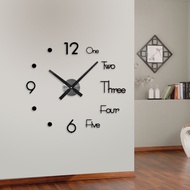 HOTWIND Mirror Creative Multi-functional Wall Decoration Adjustable size DIY Delicate Gift Stereo Home Decor Clock Wall Sticker Living Room Stickers Wall Sticker Decorative Clock