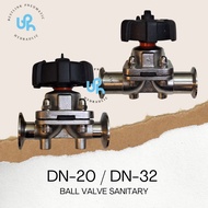 SANITARY BALL VALVE DN-20 DN-32/ DN20/ DN32/ DN 20/ DN 32/